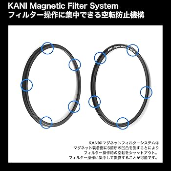 その他 kani Amazon.co.jp: KANI 72mm マグネットクイックリリース Magnetic